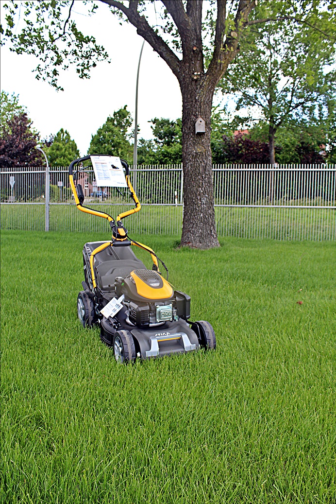 STIGA Multiclip 950 V Benzin Rasenm her